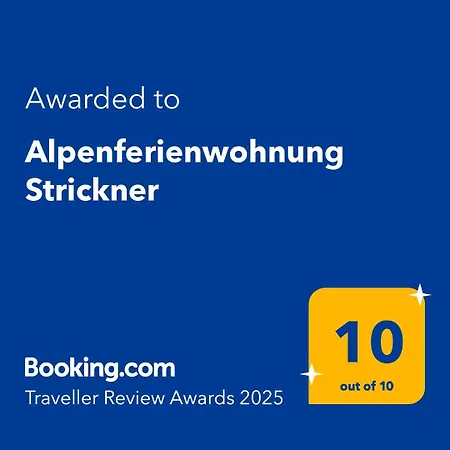 Daire Alpenferienwohnung Strickner